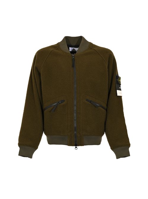 Bomber 4100111 in panno di lana e nylon STONE ISLAND | 4100111S0214V0054